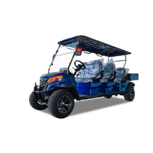 400CC Gasoline Golf Cart With Customized Cargo Box Model F