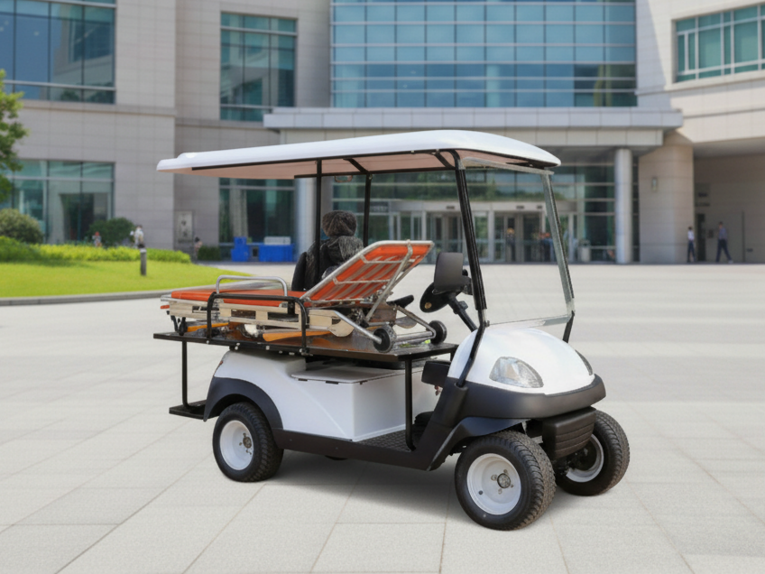 Carrito de Golf Médico con Camilla Modelo G4