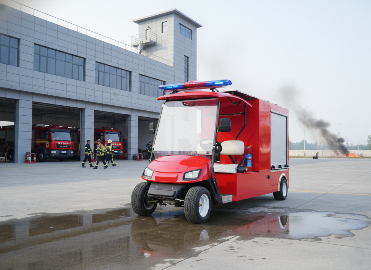 Carrito de Golf de Bomberos Modelo H4