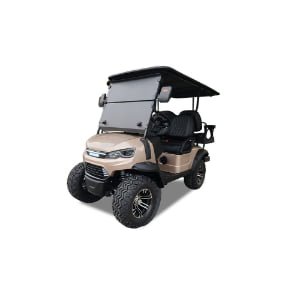 4 Person Car-Style Gasoline Golf Cart Model D