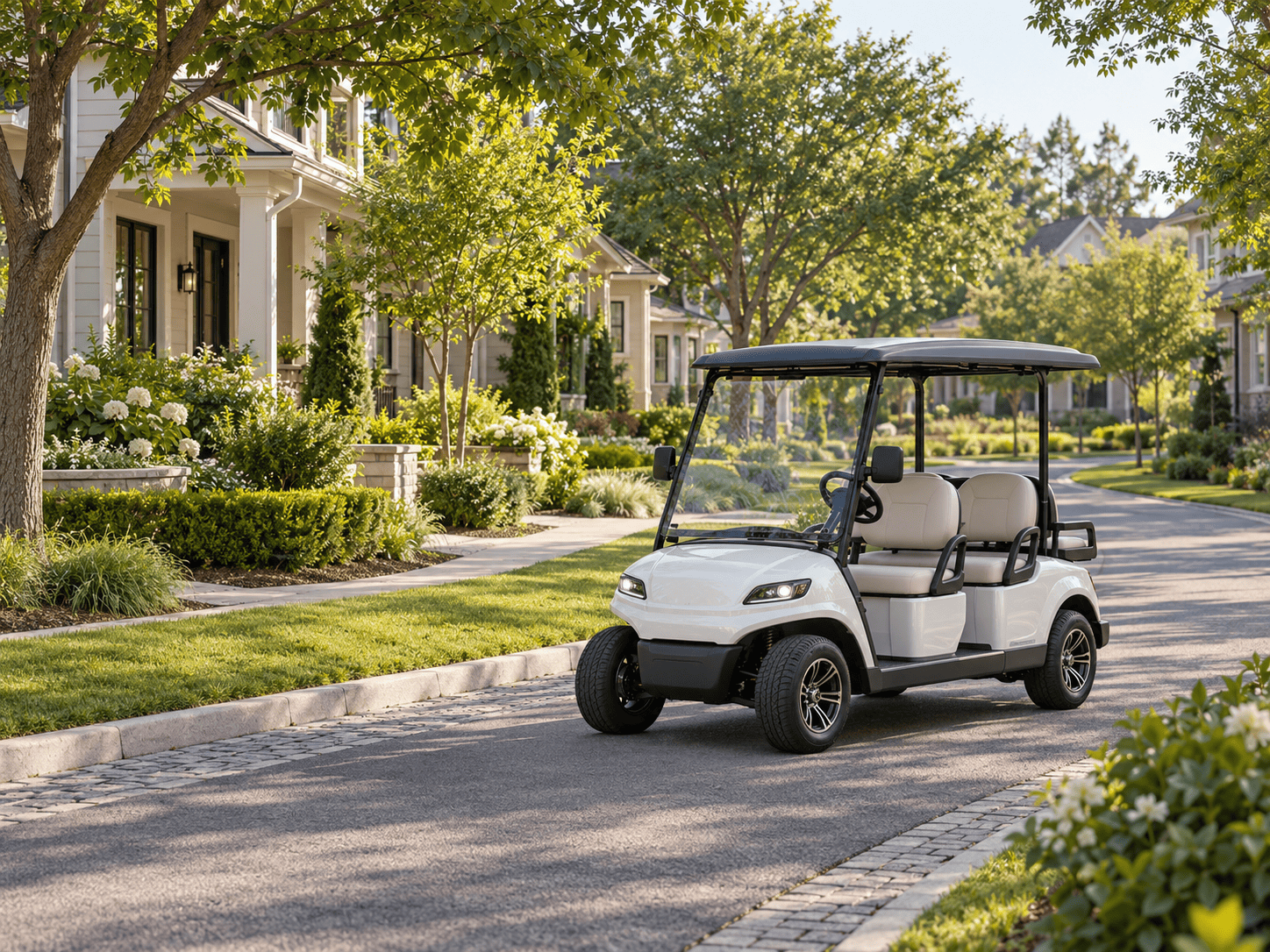 Golf carts for residential communities