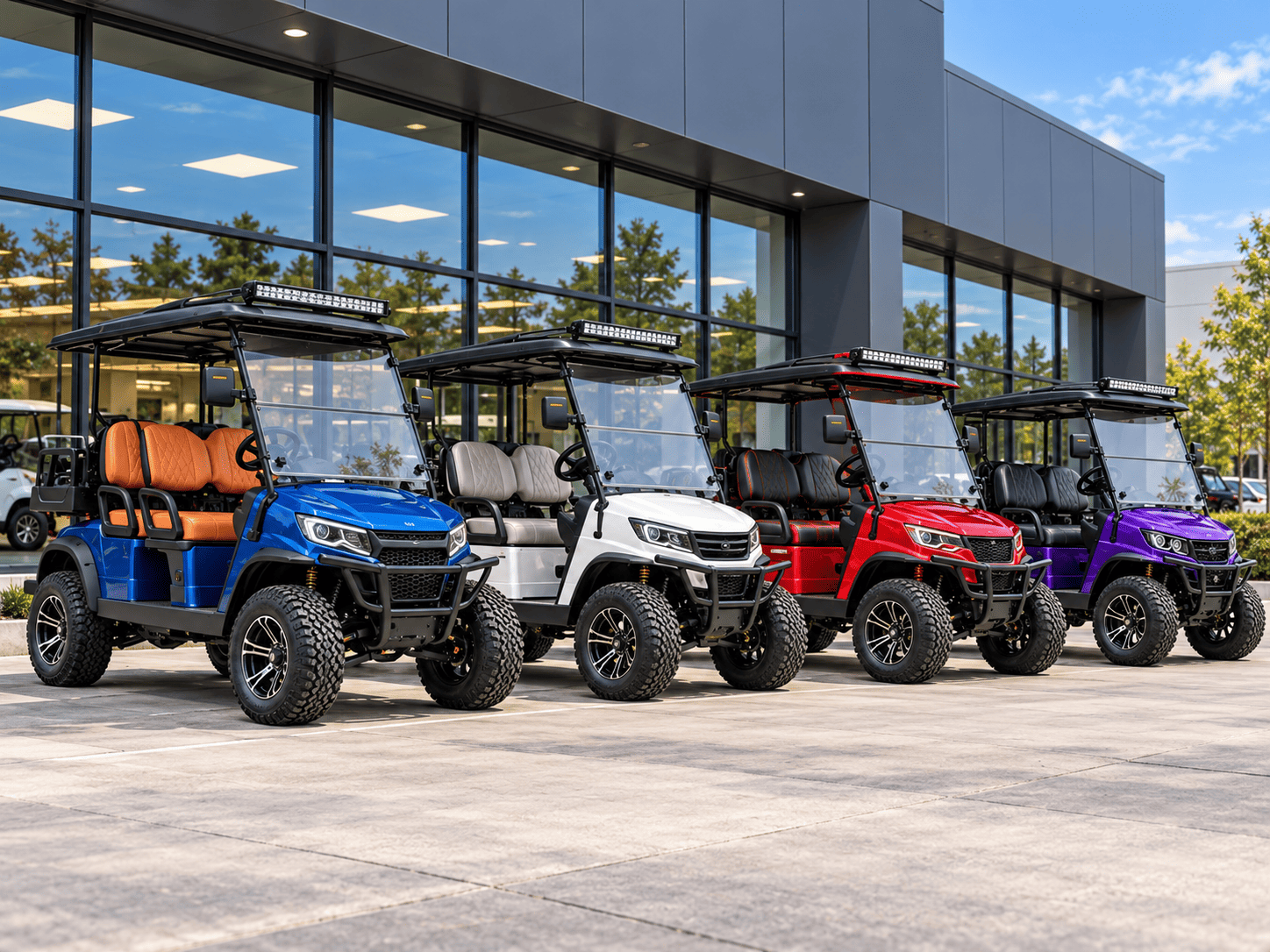 Golf carts for dealers and distributors